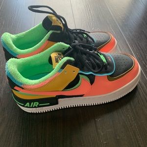 Nike Women’s Air Force One Low Platform, Size 10